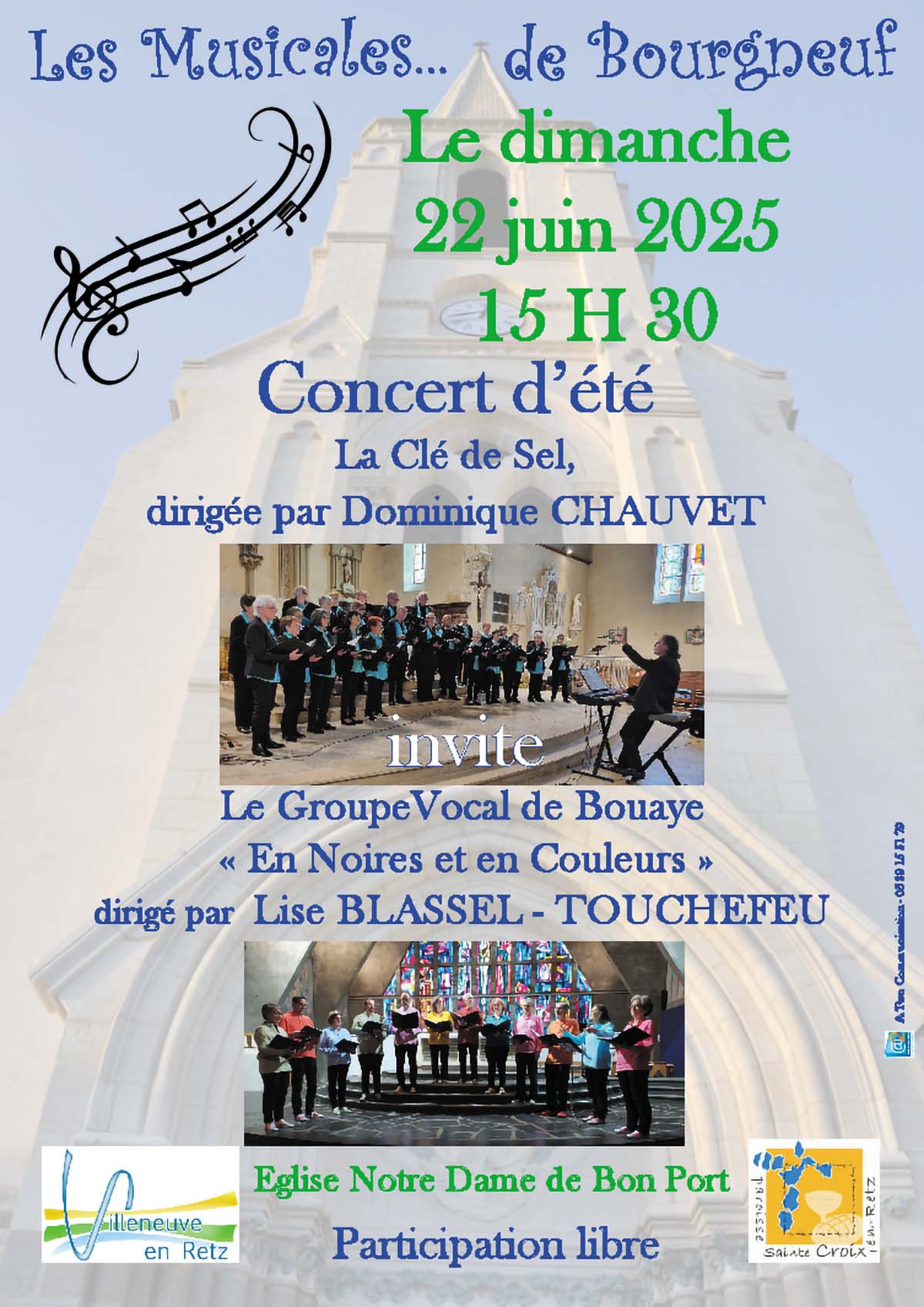 AFFICHE MUSICALES 22 JUIN 2025